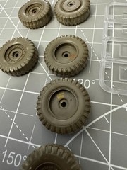 Italeri 1/35 Scale DUKW Amphibious Truck Model Kit #6392 Partially Assembled!