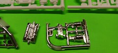 1957 Chevy Bel Air Hardtop 1/25 OLD REVELL TOOLING 283 Motor Engine Blower