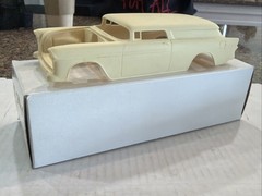 JIMMY FLINTSTONE 1955 CHEVY CHOPPED WAGON RESIN BODY! CIRCA 90’s-2000’s! VMCP!
