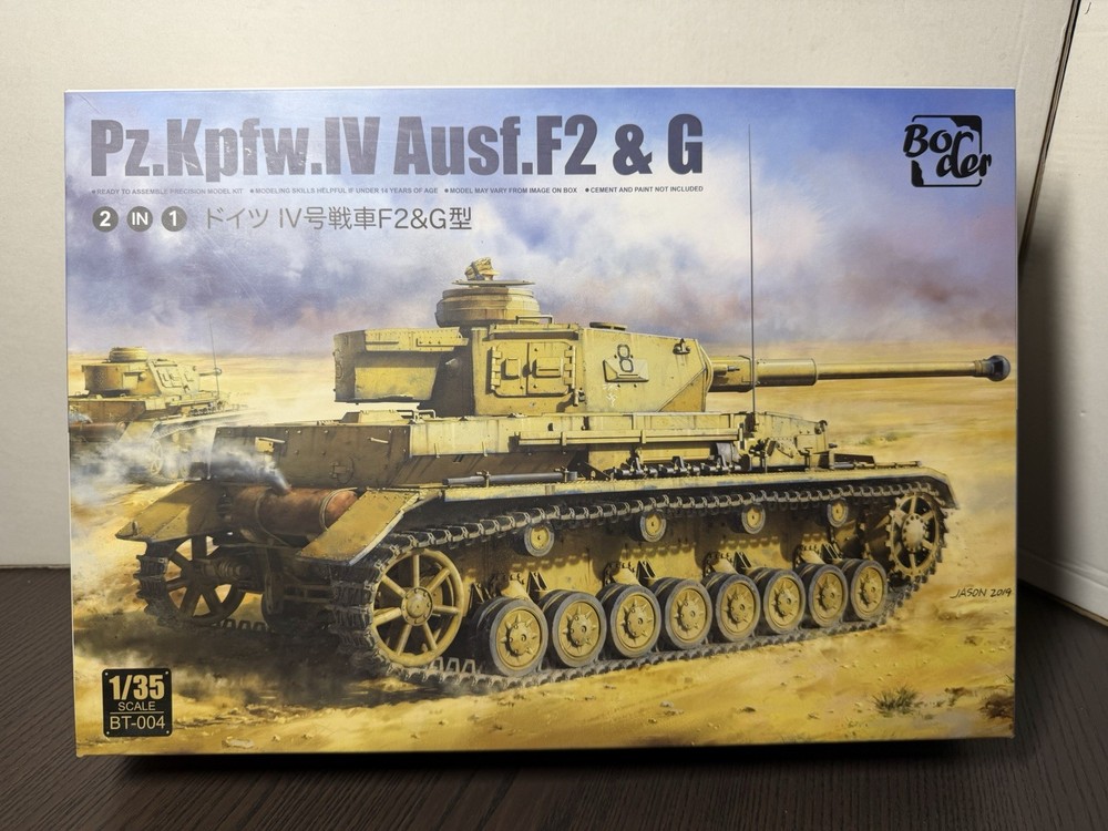 Border BT-004 1/35 German Pz.Kpfw.IV Ausf.F2&G