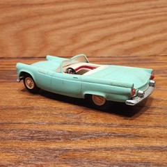 1956 Seafoam Green AMT FRICTION FORD T-BIRD THUNDERBIRD DEALER PROMO CAR