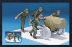 Hobby Fan 1/35 HF-547 WWII German Rocket Crew w/Launcher Part (4 Figures) – USA