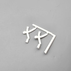 Monogram 1/24 58 Ford Thunderbird Parts Kit Bash Seat Belts