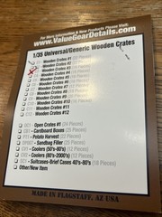 1/35 Value Gear C3 Wooden Crates #3
