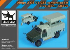 Black Dog 1/35 German ATF Dingo 2 GE C1 GSI Conversion Set for Revell