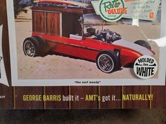 AMT Surf Woody George Barris 1/25 Scale Model Kit New Sealed Box