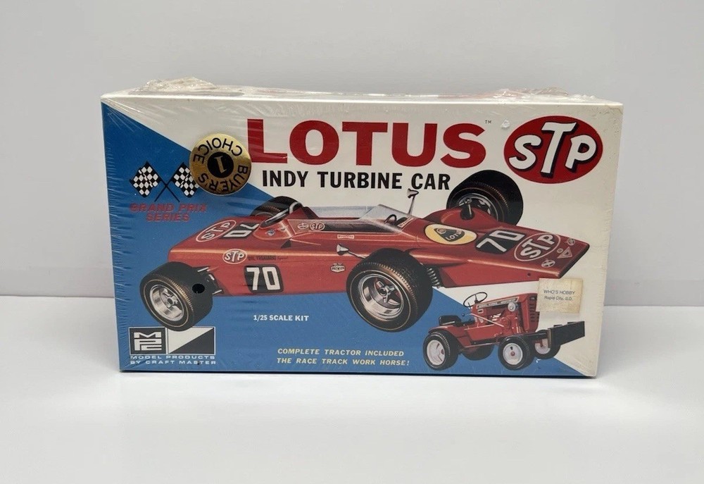 MPC AMT ERTL LOTUS STP INDY TURBINE CAR 1995 1/25 Model Kit 6025 FACTORY SEALED