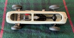 Hubley 852K Indy Car – RARE Factory Built Store Display – w/ base & shipping box
