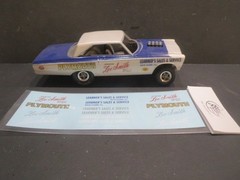 Lee Smith 65′ Plymouth AWB 1/25 Decal from Fremont Racing Specialties