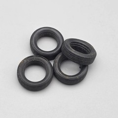 1/25 1/24 Model Car Junkyard Rubber Tires Unbranded 2 Kitbash Diorama