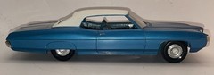 MPC Promo 1969 Pontiac Bonneville 2Dr HT 1/25 Warwick Blue w/White Top XLNT-NM