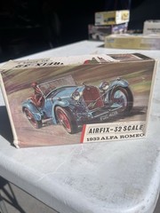 5 MODEL CAR KITS Lot Alfa Romeo Double Header Mpc Ford Bentley