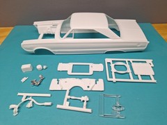 Revell AMT Ertl Monogram MPC 1/25 Scale 1967 Plymouth GTX Body W Extras