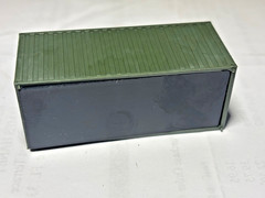 Roco Minitanks twenty foot shipping container green Lima35 1/87