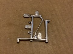 1/24 scale model Parts Black Widow Hot Rod Shift Lever No Box