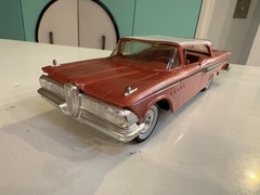 1959 Edsel Corsair Hardtop Original Redwood Dealer Promo Model Car