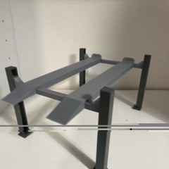 4 post model car lift 1:24 1:25 scale KIT Diorama Assembly required. Paintable!