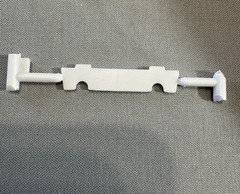 Polar Lights 6505 Rambunctious Funny Car Parts Kit Bash Rear Panel