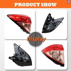 Driver Side Outer Tail Light Red Compatible with HRV HR-V 2016 2017 2018 Rear