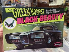 Green Hornet Black Beauty 1/32 Scale Model Kit Glue Together