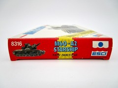 Vintage ESCI 1/72 Armor Model Kit Lot – M60 A2 Starship 8316 & StuG III 8328