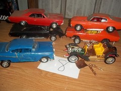 Model Car Junkyard/Parts Lot Salvage Built Plastic Models #8