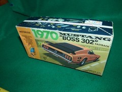 Vintage Palmer Plastics 1970 Mustang “Boss 302” Fastback Motorized-Unassembled