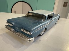 1959 Edsel Corsair Hardtop Original Blue Dealer Promo Model Car