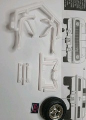 Junkyard AMT REVELL 1/24 1/25 small block Chevy headers model car kit parts A