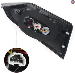 Huray Left Inner Tail Light Fit for Nissan Versa 2020-2023 LH Taillight Tail