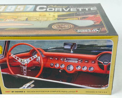 AMT 1957 Chevy Corvette Convertible Model Kit 1:25 Culture Series Sealed 1016/12