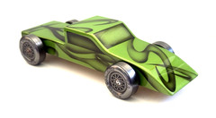 Stunning Pinewood Derby Car! Ultra Fast with Serious Trophy Potential !!