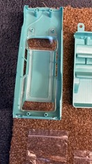 HUBLEY 1960 FORD COUNTRY SEDAN 4-WAY PLASTIC MODEL KIT UNBUILT NMIB 154K-170