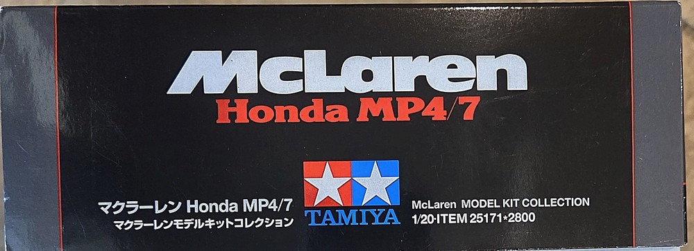 Tamiya 1/20 McLaren Honda MP4/4 F1 Model Kit Ayrton Senna New Open Box Rare
