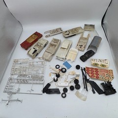Vintage Model Car Parts Lot Bodies Interiors Decals AMT MPC 60s 70s