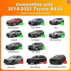 Nilight Roof Rack Cross Bars Fit for Toyota RAV4 2019 2020 2021 2022 2023