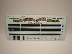 Slixx 7095 Terry Hedricks Super Shaker Nova F/C Drag decal