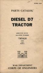 T027 TM 9-1773 Cat D7 Dozer, Easy 1 Productions