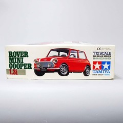 TAMIYA 1/12 Rover Mini Cooper 1.3i Big Scale Series Plastic Model Kit Japan NEW