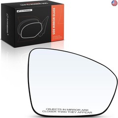 A-Premium Right Passenger Side Non-Heated Mirror Glass with Backing Plate