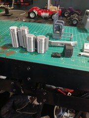 1/25 model semi truck parts