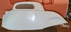 1/8 scale Chopped 1933 1934 Ford 3-window Coupe Body Only Best Available