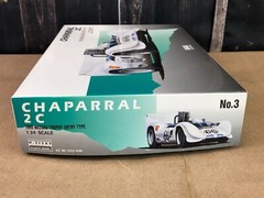 OPEN BOX ARII Japan 1:24 Model Kit #3 CHAPARRAL 2C 1965 NASSAU TROPHY ENTRY TYPE