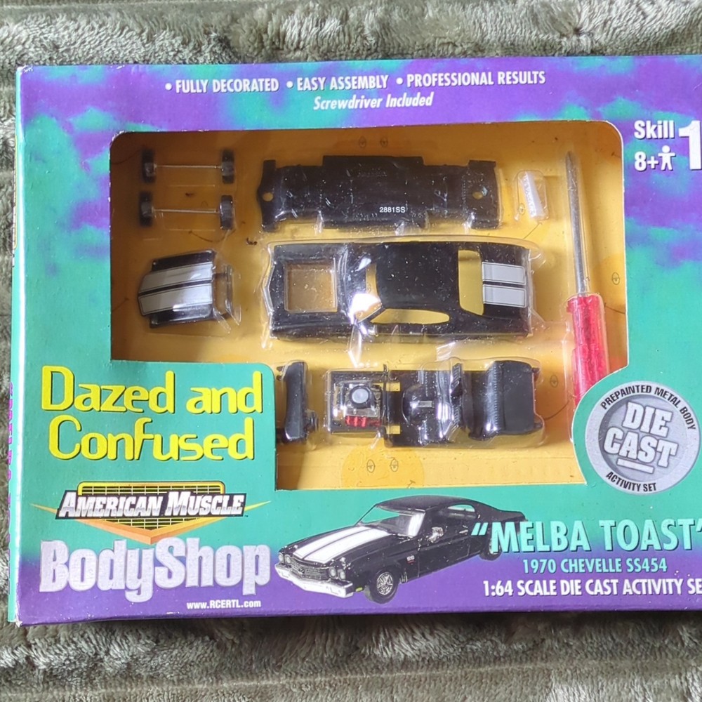 Ertl Collectibles Melba Toast 1970 Chevelle SS454 1:64 Kit w/ Tires 31655