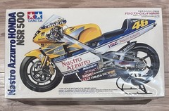 Tamiya 14082 1/12 Nastro Azzurro NSR500 Rossi w/ Top Studio Upgrades NISB