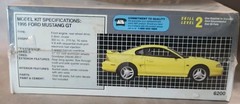 1995 Ford Mustang GT AMT 1:25 Model Kit # 6200 New/Sealed.