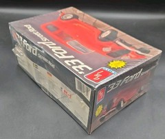AMT ERTL Red ‘33 Ford Street Rod 1/25 Model Kit 1987 New Sealed #6714 Vintage