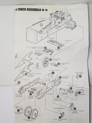 D8H Caterpillar Bulldozer (2) PIVOT BLOCKS from AMT 1:25 Model Kit