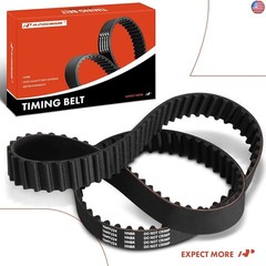 A-Premium Engine Timing Belt Compatible with Honda Civic 1992-2000 1.6L, Civic