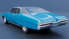 3d Printed 1/25 1968 Pontiac Grand Prix Model Kit